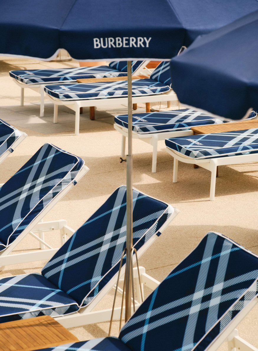 Burberry hotel Belles Rives