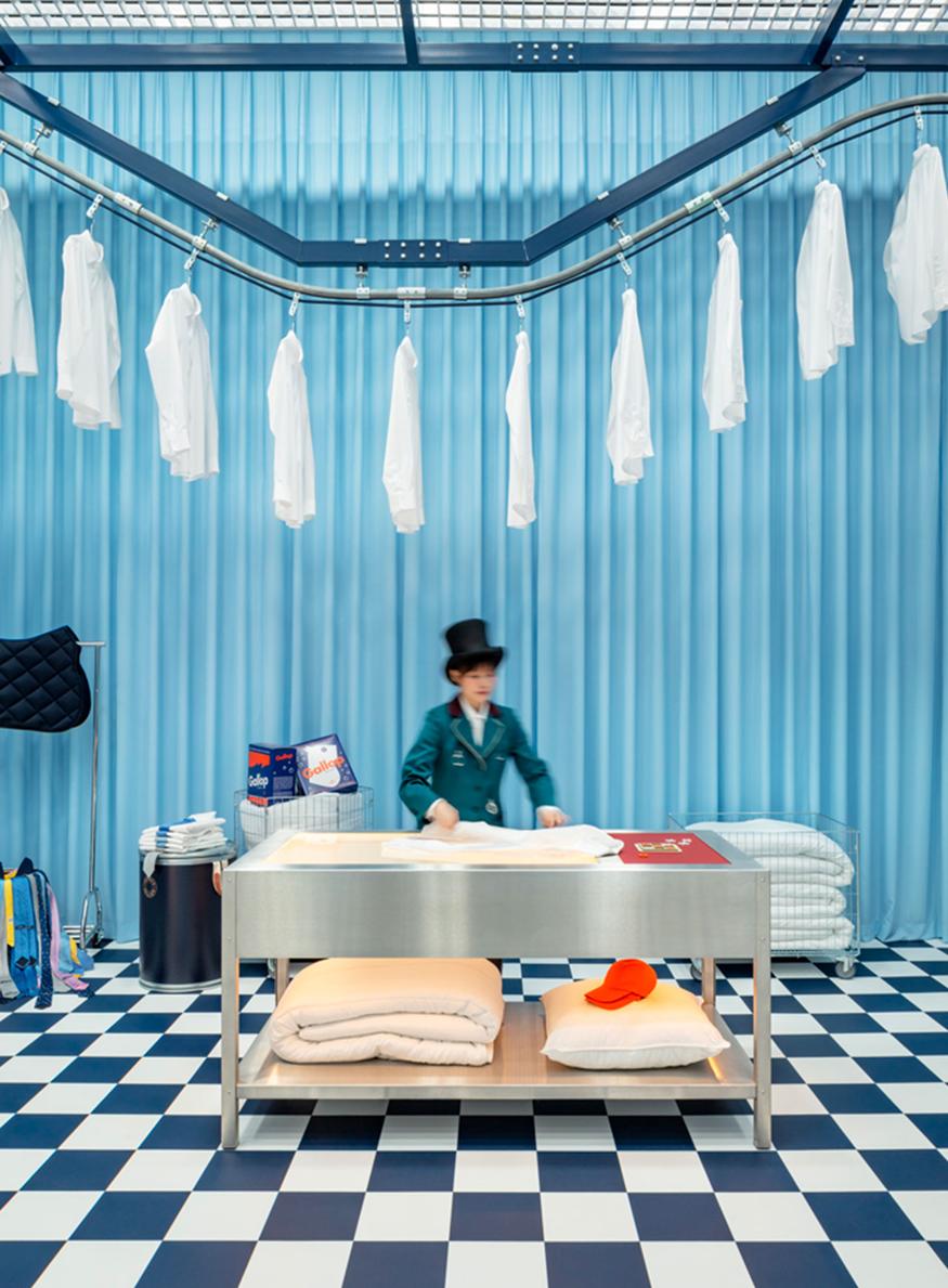 jeu d'enquête organisé par Hermès à Séoul