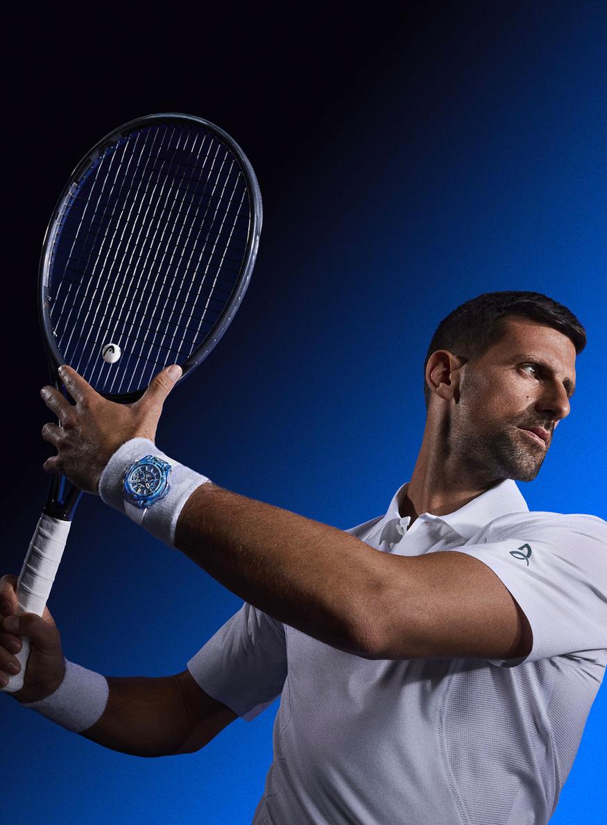 novak djokovic montre de luxe tennis hublot