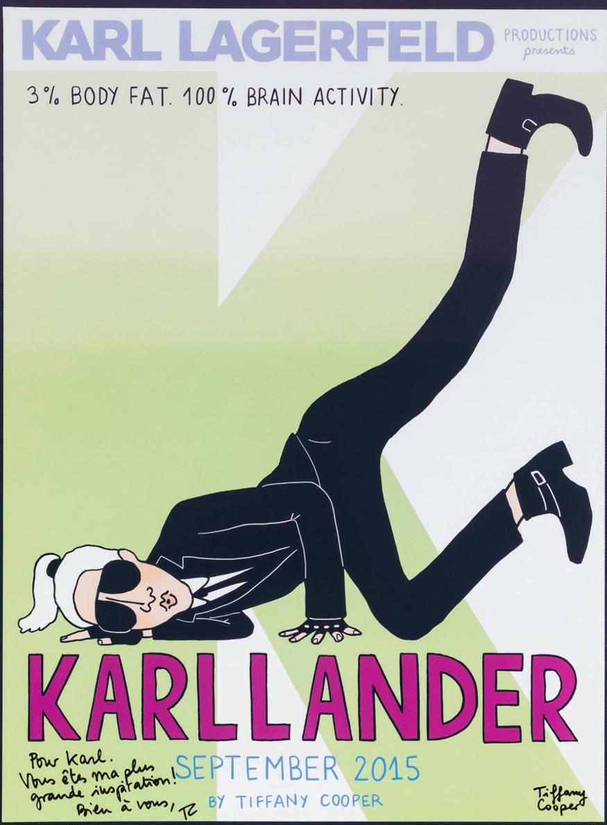 Karl Lagerfeld encheres Tiffany Cooper Karllander