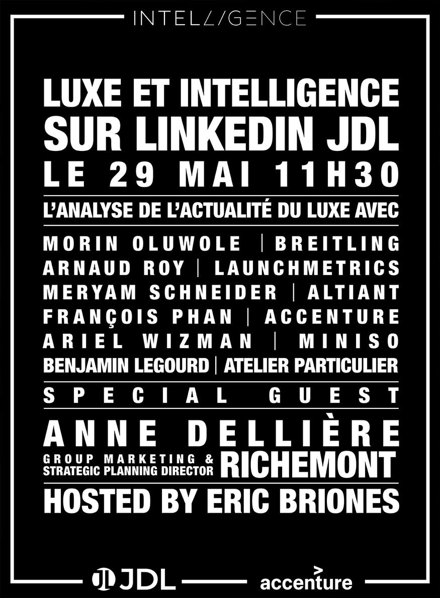 Live du Journal du Luxe mai 2024 accenture