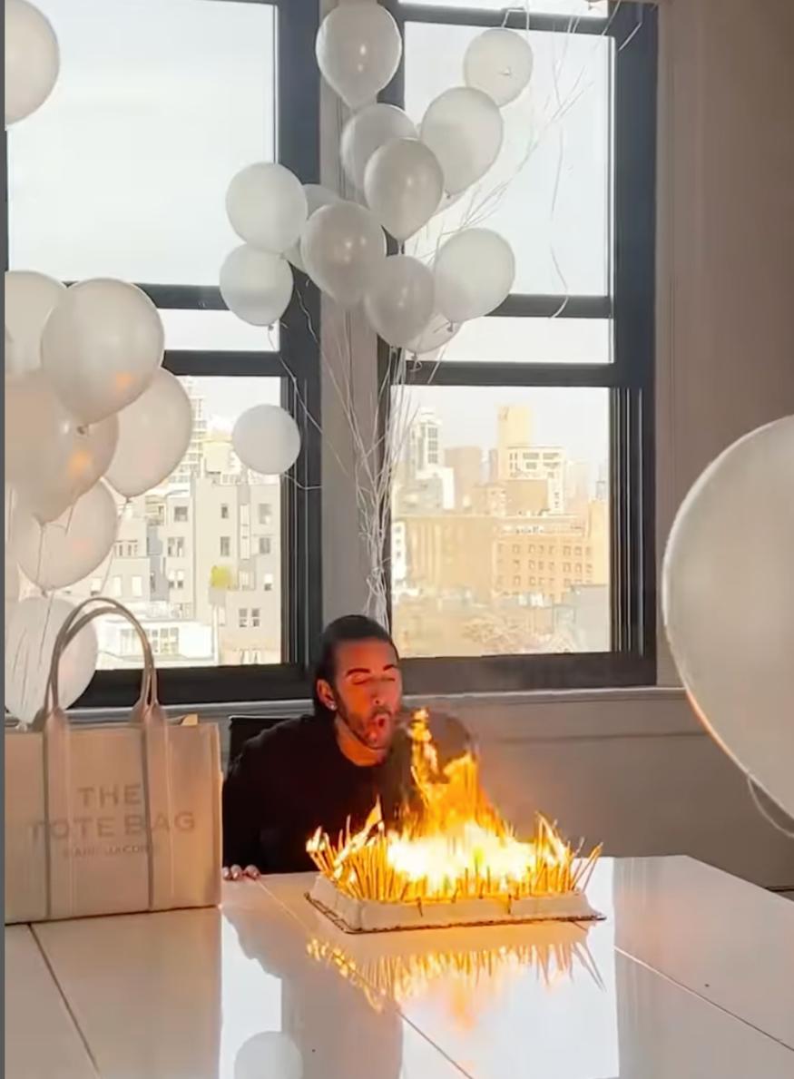 Marc Jacobs instagram anniversaire