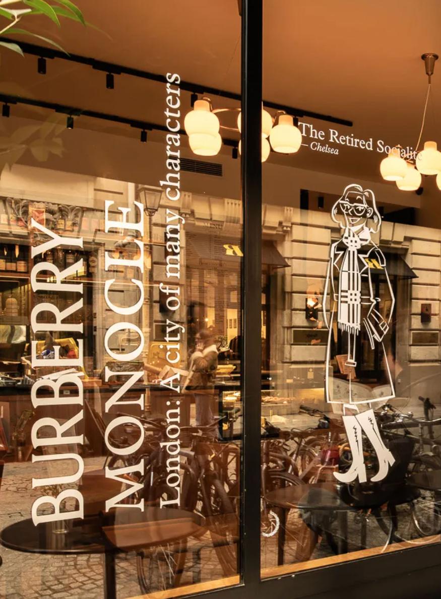 Burberry chez Monocle Paris