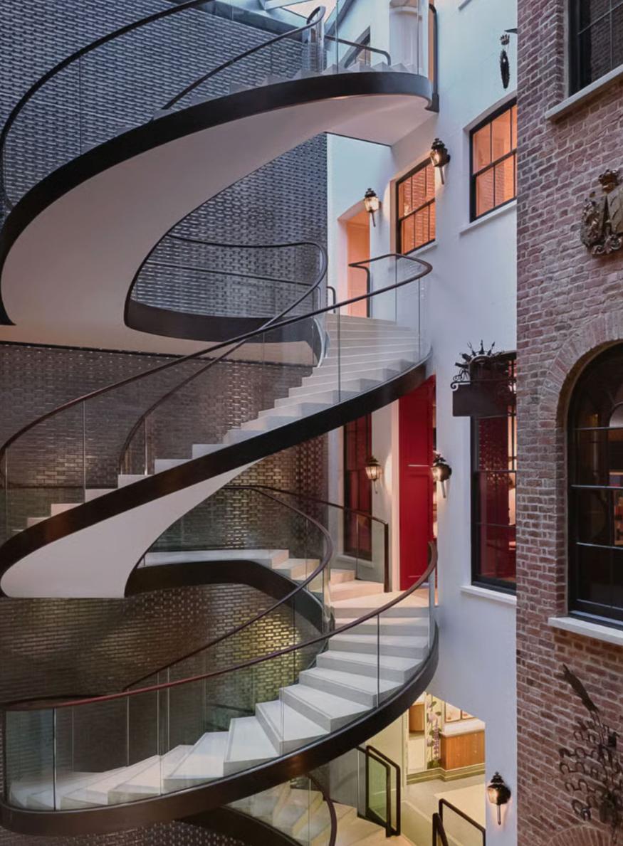 visite du nouveau magasin Maison Hermès à Londres, sur new bond street