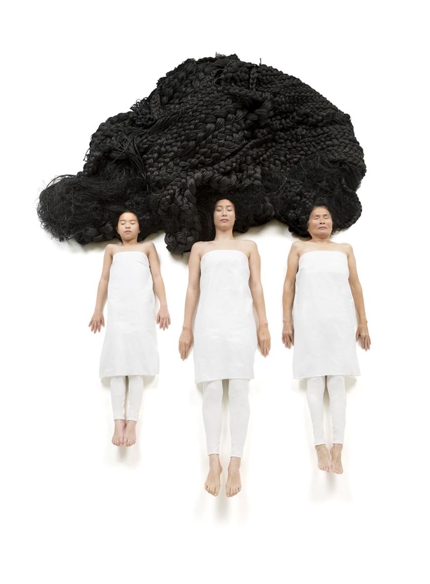 L'une des oeuvres présentées dans le cadre de l'exposition k-beauty beauté coréenne, présentée au musée Guimet à Paris à partir de mars 2026