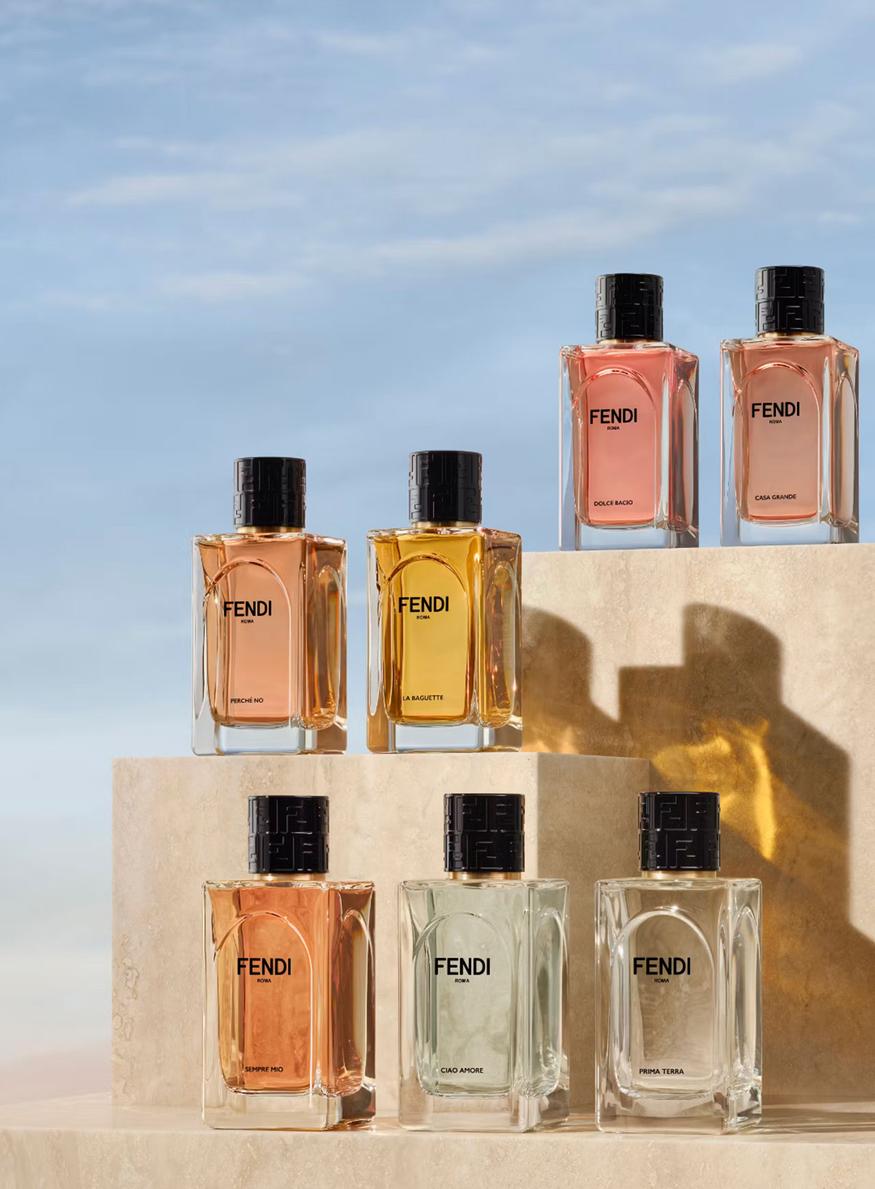 Nouvelle collection de parfums de luxe Fendi