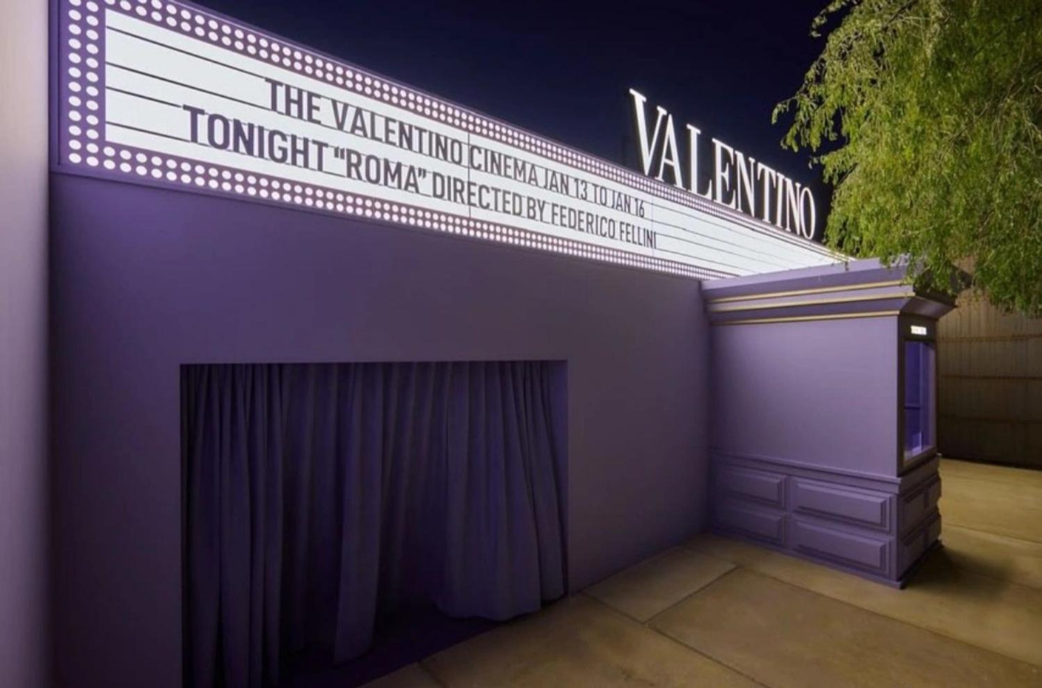 valentino fellini alessandro michele cinema